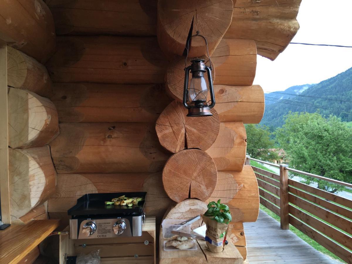 Les Villards-sur-Thônes Chalet Anzac Chalet 5 Etoiles En Rondins Tout Neuf Unique Dans Les Aravis מראה חיצוני תמונה