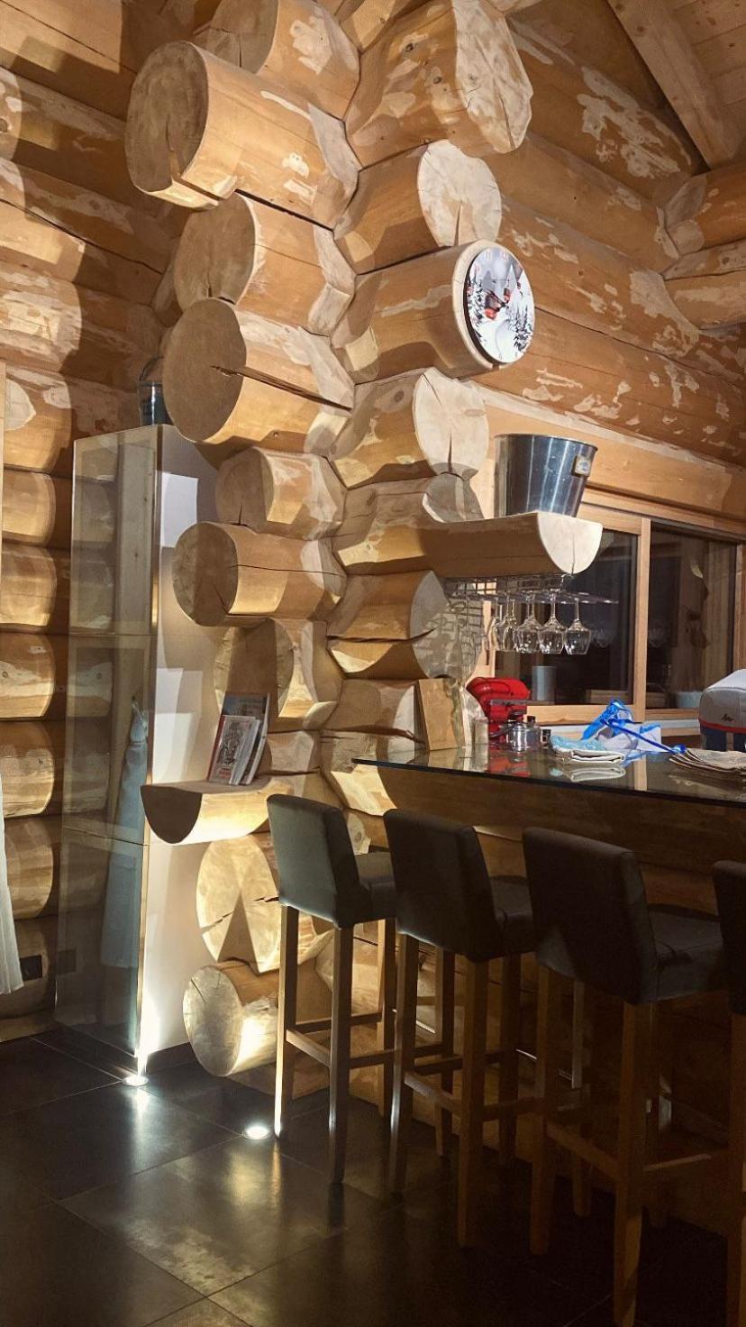Les Villards-sur-Thônes Chalet Anzac Chalet 5 Etoiles En Rondins Tout Neuf Unique Dans Les Aravis מראה חיצוני תמונה