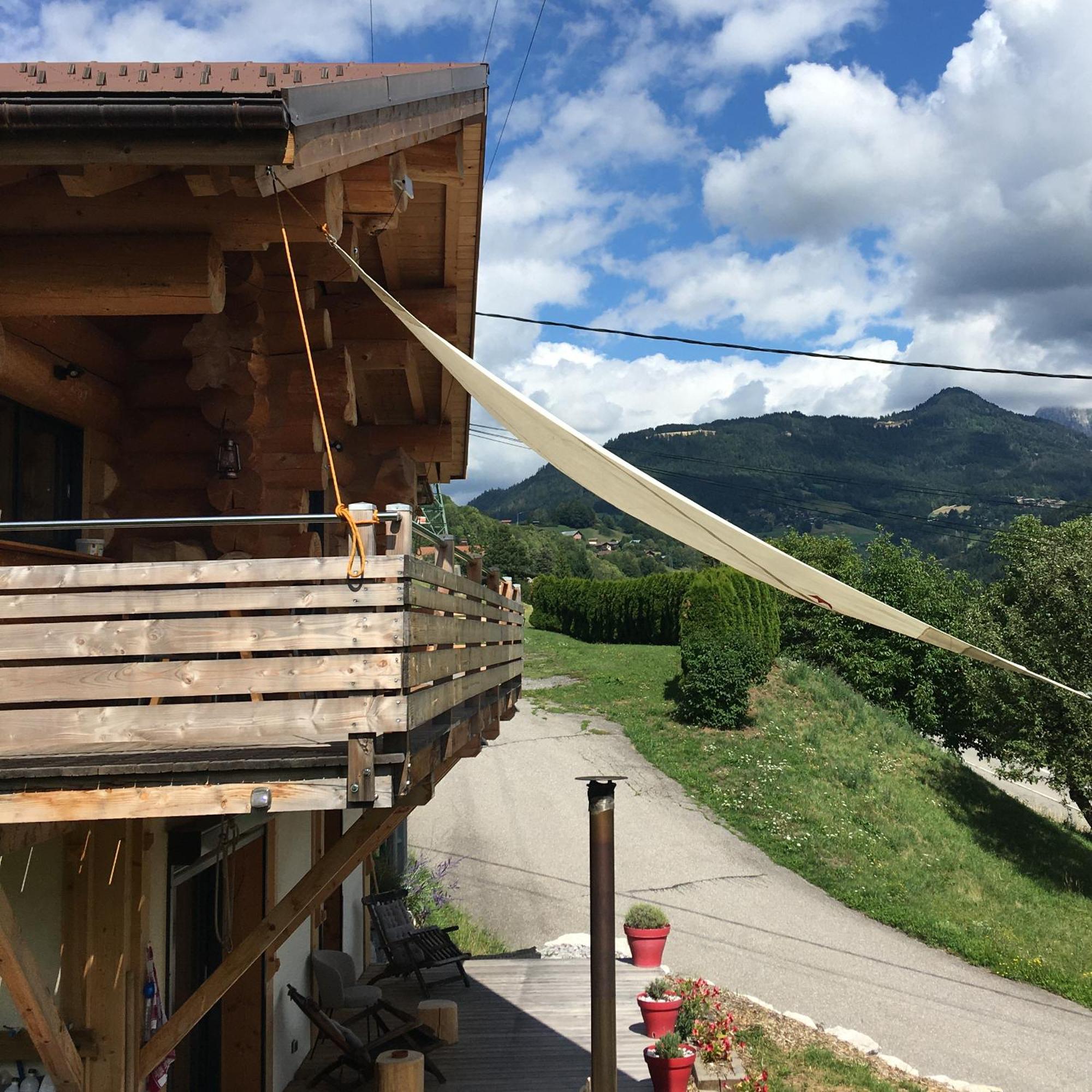 Les Villards-sur-Thônes Chalet Anzac Chalet 5 Etoiles En Rondins Tout Neuf Unique Dans Les Aravis מראה חיצוני תמונה